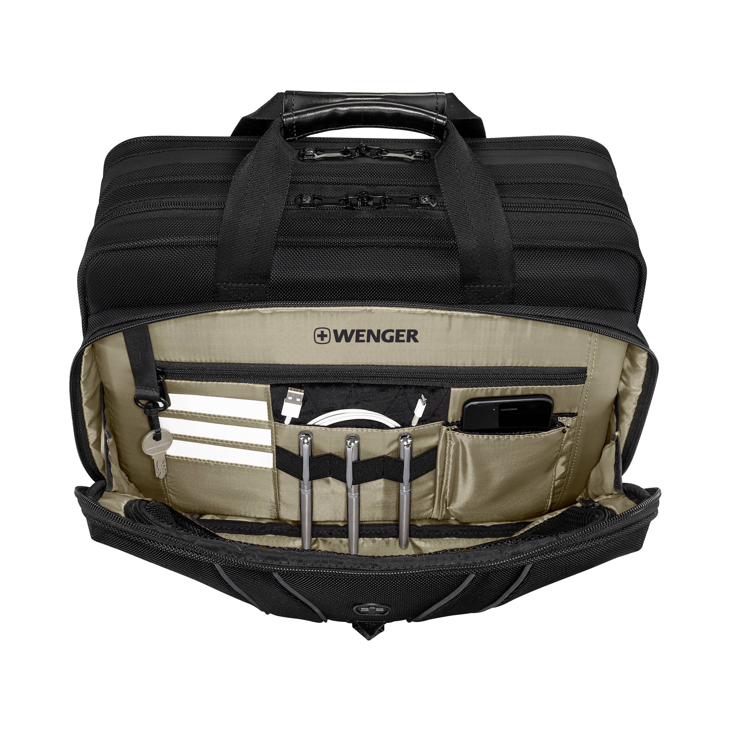 Wenger Legacy Black Series Laptoptas Geschikt voor max. (laptop): 40,6 cm (16") Zwart-10