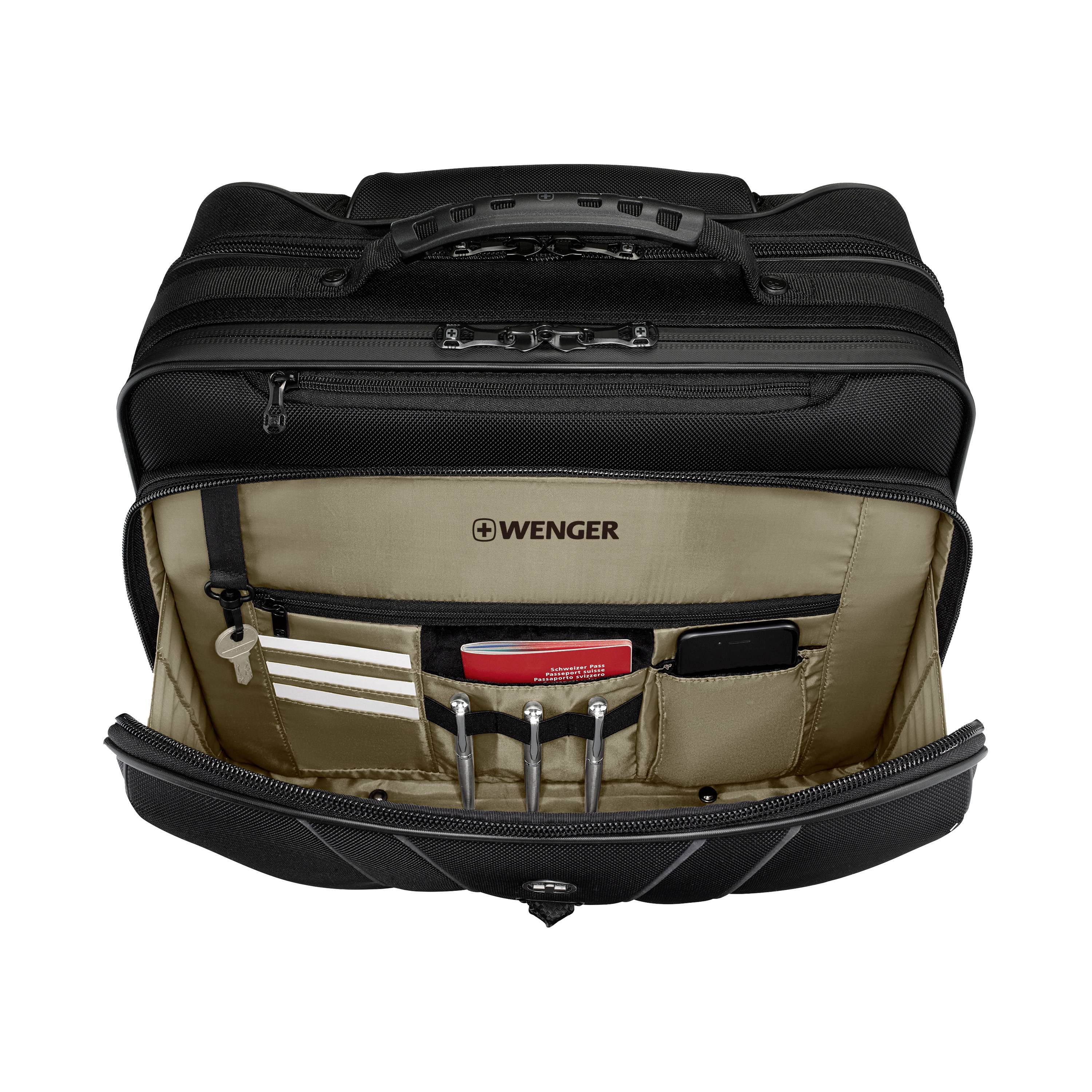 Wenger Legacy Black Series Laptoptrolleytas Geschikt voor max. (laptop): 39,6 cm (15,6") Zwart-9