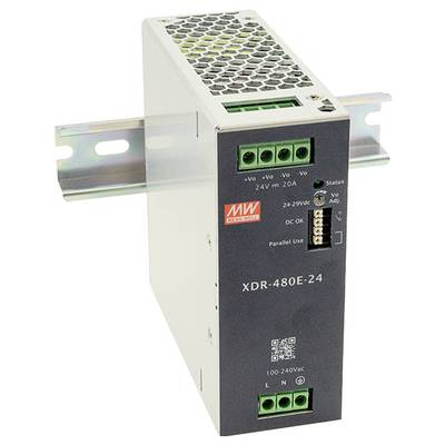 MEAN WELL XDR-480E-48 DIN-rail netvoeding 48 V 10 A 480 W Inhoud 1 stuk(s)-0