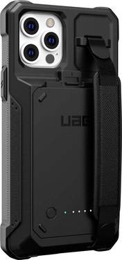 Urban Armor Gear WF0000024040 Laadcover Apple iPhone 14, iPhone 13 Zwart Geïntegreerde accu