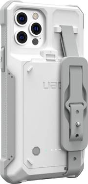 Urban Armor Gear WF0000034130 Laadcover Apple iPhone 15 Wit-grijs Geïntegreerde accu