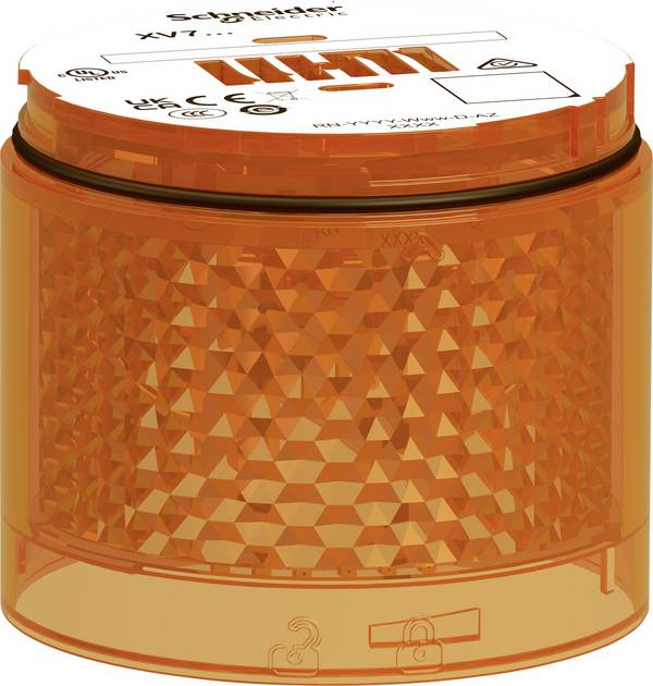 Schneider Electric Signaalzuilelement XVB7C25 XVB7C25 LED Oranje 1 stuk(s)