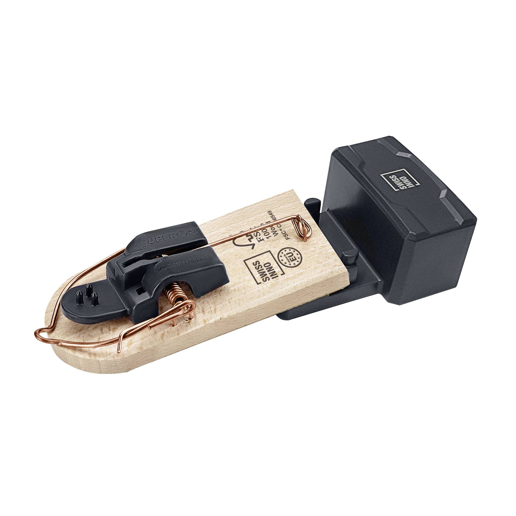 Swissinno Fangmelder Connect SuperCat Muizenval Functies: Lokstof 1 stuk(s)-2