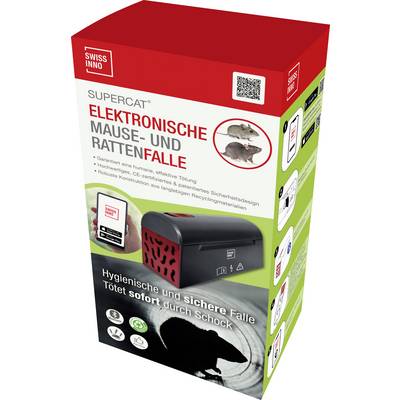 Swissinno Elektr. Maus-und Rattenfalle SuperCat mit Bluetooth Muizenval 1 stuk(s)-0