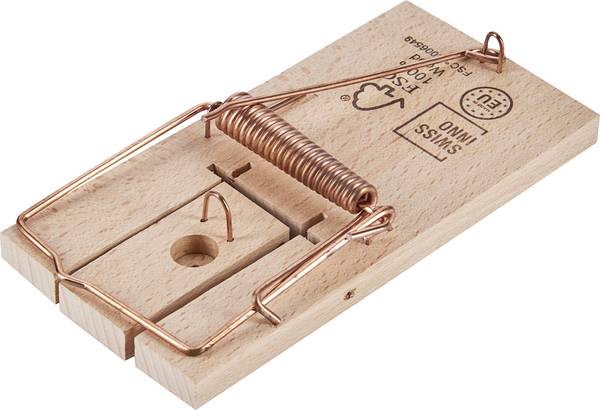 Swissinno Holz-Classic, 2er Pack Muizenval   2 stuk(s)