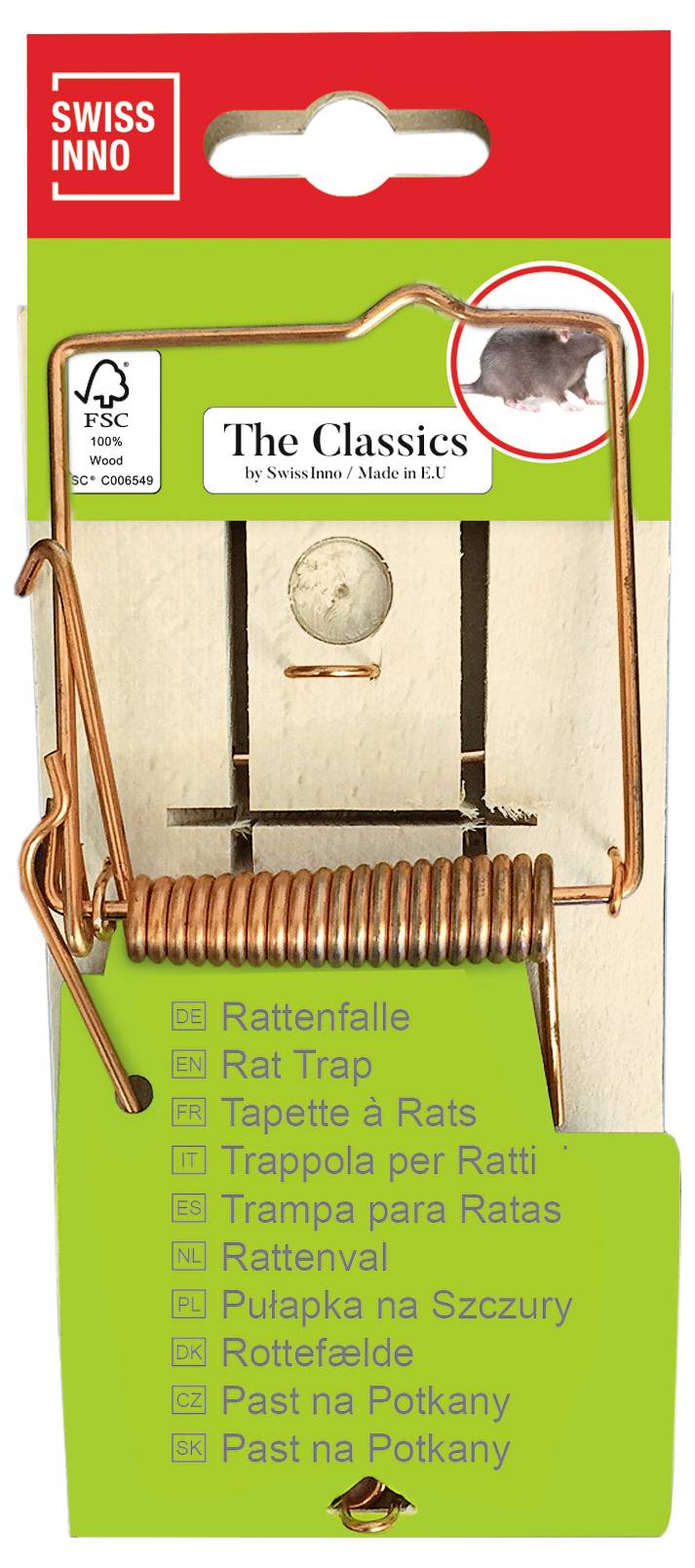 Swissinno Holz-Classic Rattenval 1 stuk(s)-1
