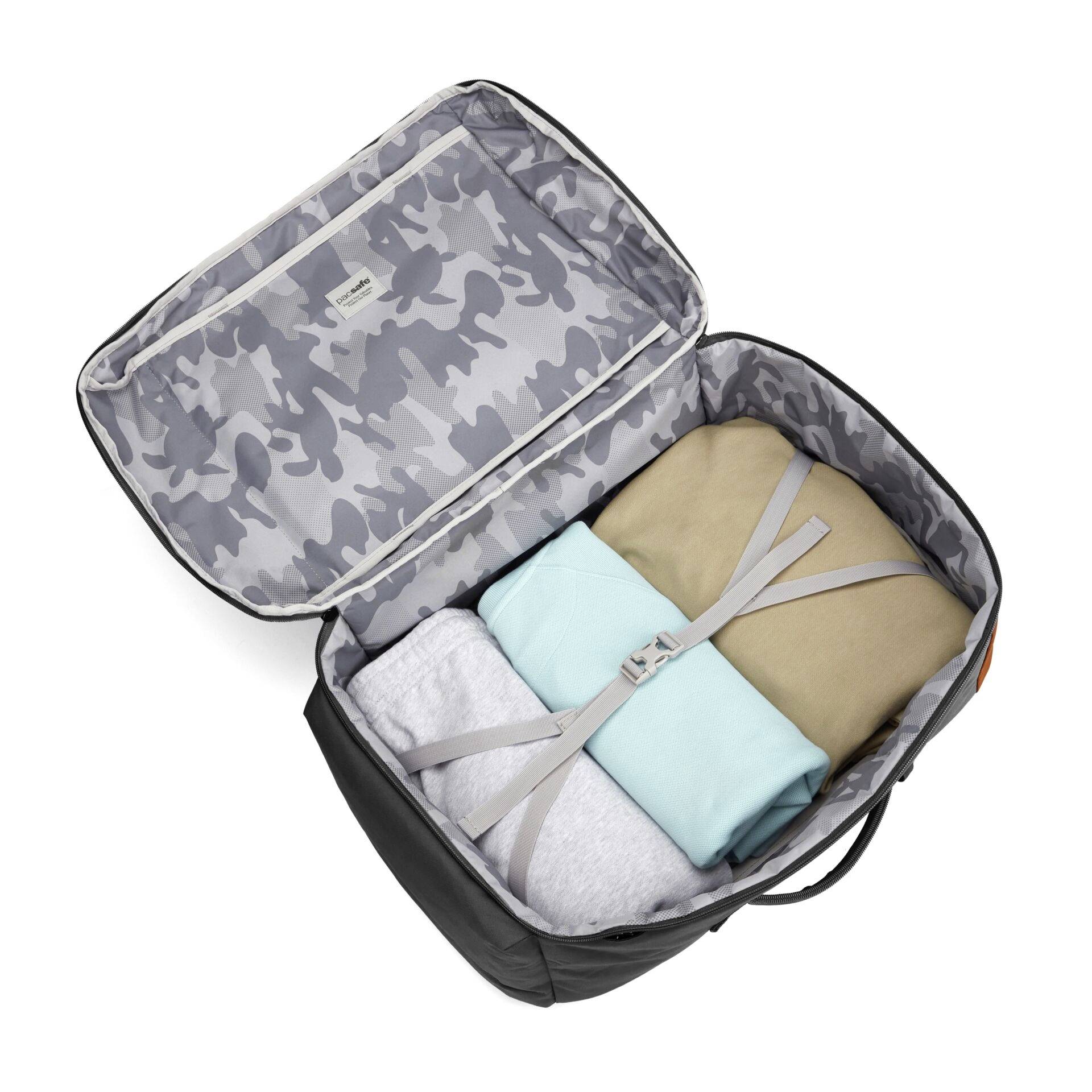 Pacsafe GO 44l Laptoprugzak Zwart-10