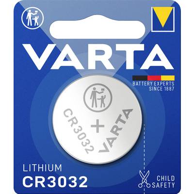 Varta Knoopcel BR3032 3 V 1 stuk(s) 5.500 mAh Lithium LITHIUM Coin CR3032 Blister 1-0