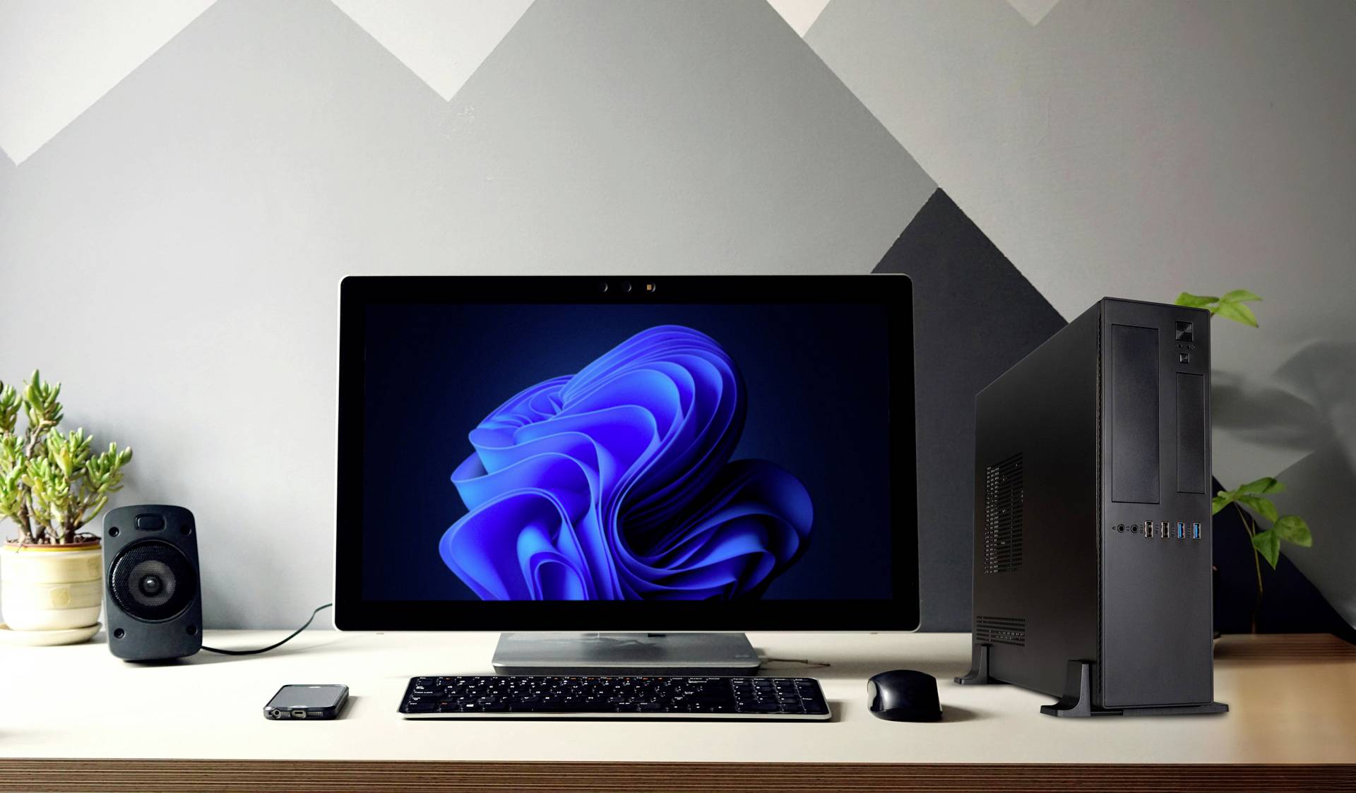 Gigabyte Workstation GB-SLIM-9700X-RTX5060 9700X 5.50 GHz 32 GB RAM 1 TB SSD Nvidia G-Force RTX 5060 8 GB Win 11 Pro GB--4