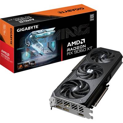 Gigabyte AMD Radeon RX 9060 XT Videokaart Radeon RX 9060 XT 8 GB GDDR6-RAM PCIe x16 HDMI RGB-verlichting-0