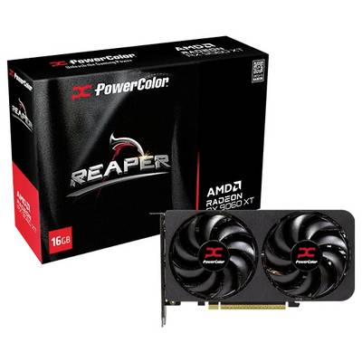 Powercolor AMD Radeon RX 9060 XT Videokaart Radeon RX 9060 XT 16 GB GDDR6-RAM PCIe x16 HDMI-0
