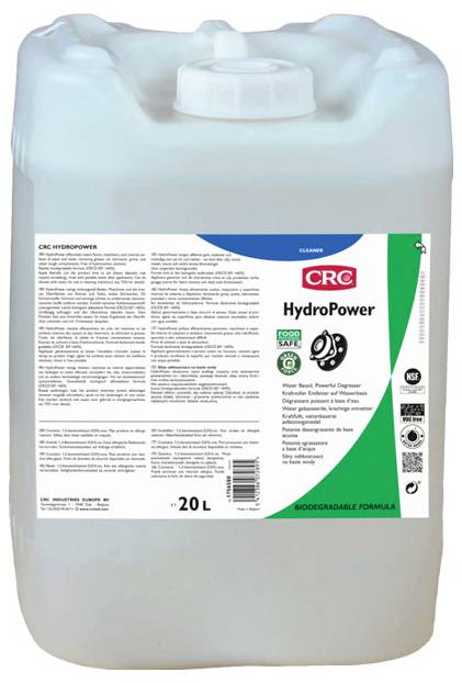 CRC 1756580 Op water gebaseerde ontvetter HYDROPOWER 20 l-0