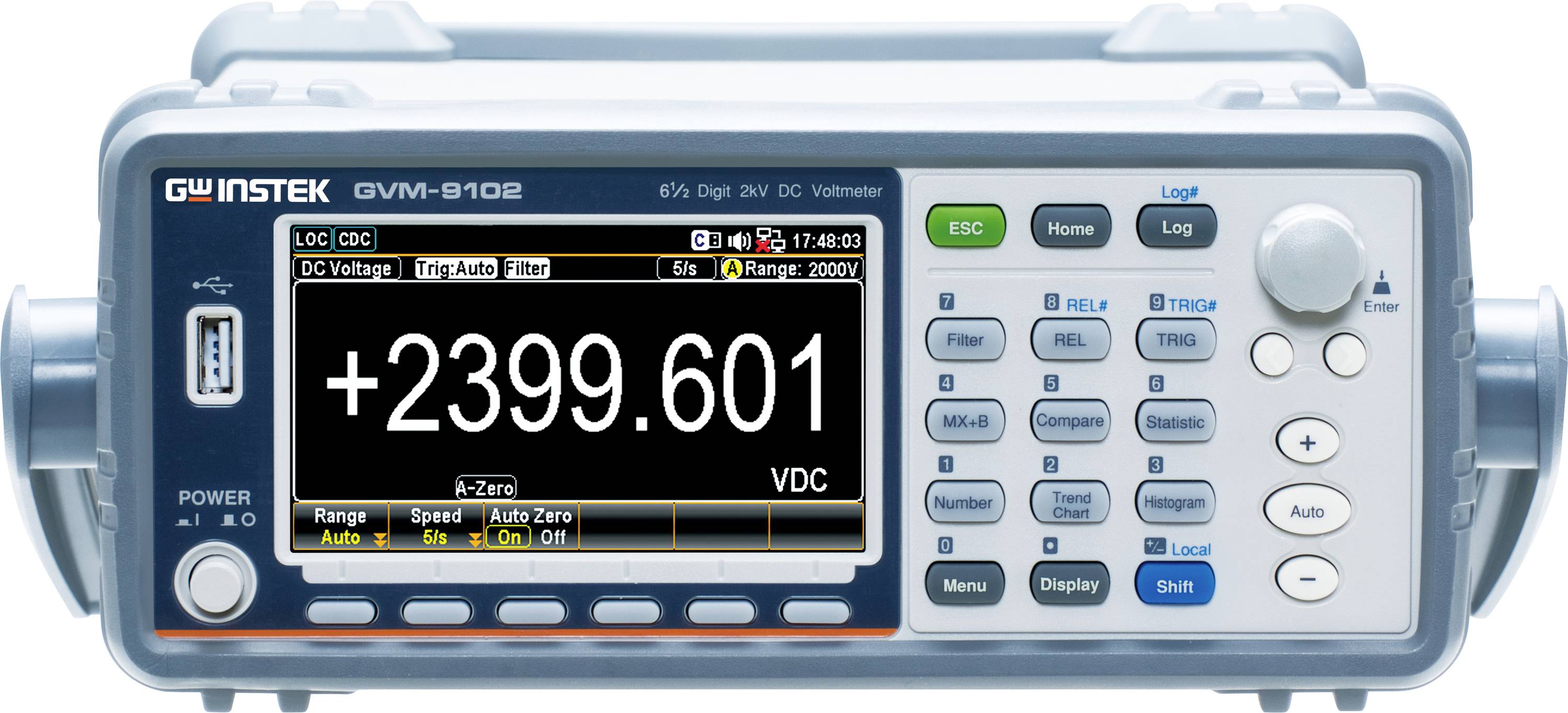 GW Instek GVM-9102 Bench multimeter Digitaal-0