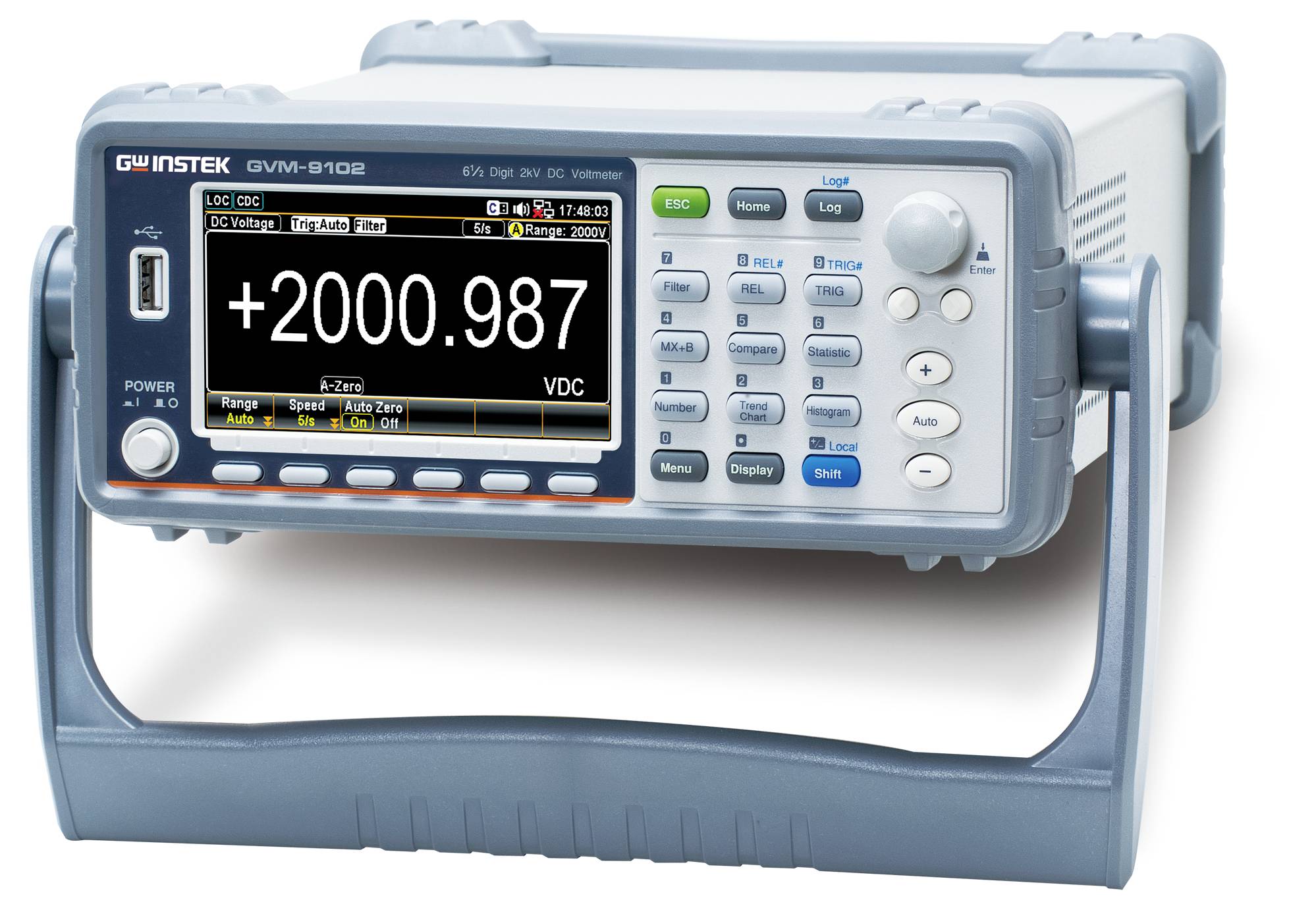 GW Instek GVM-9102 Bench multimeter Digitaal-1