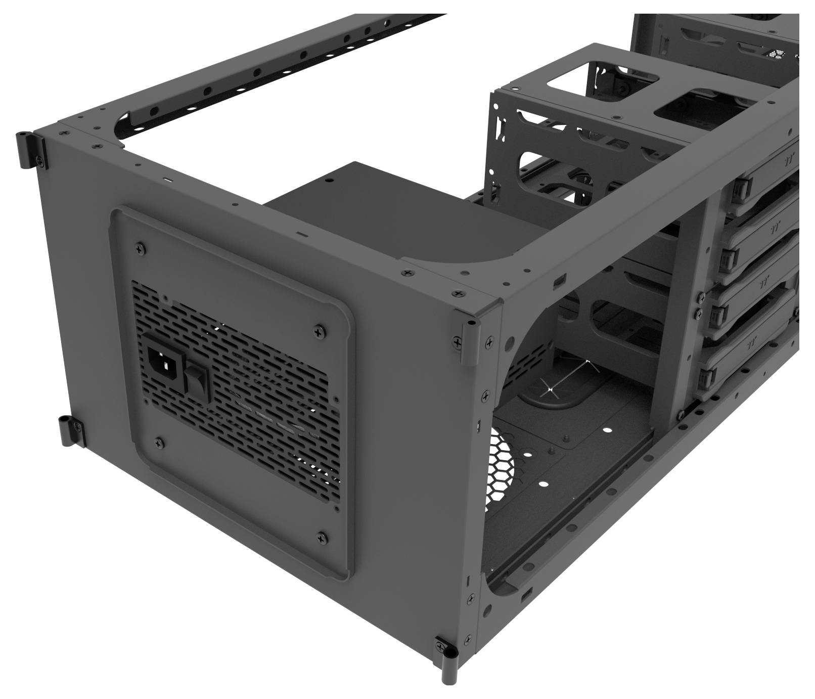 Thermaltake AX100 Black Desktop Sokkel Zwart-14