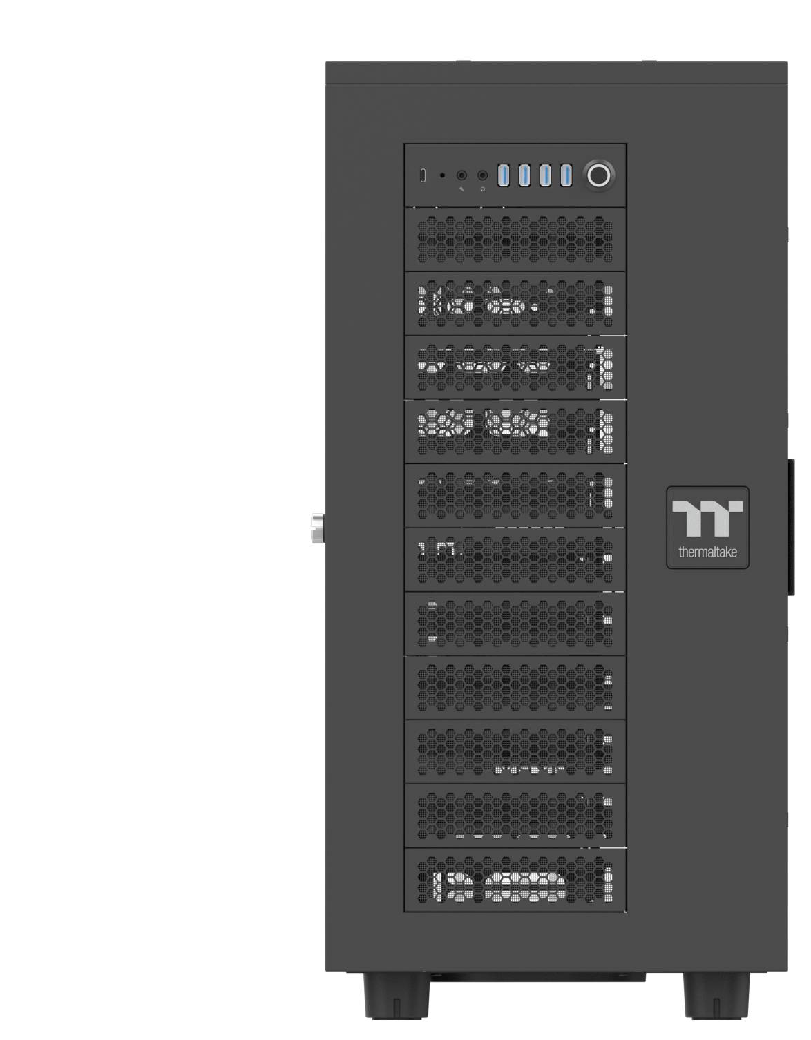 Thermaltake AX700 Black Full Tower Gaming-behuizing Zwart-1