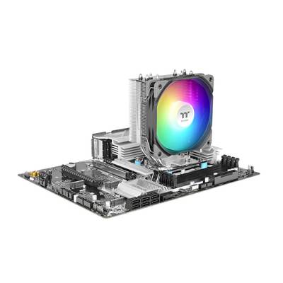 Thermaltake UX400 ARGB Air cooler CPU-koellichaam met ventilator Intel LGA 1851, Intel LGA 1700, Intel LGA 1200, Intel L-12