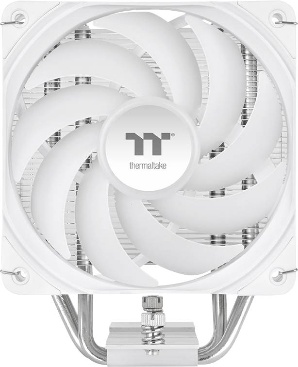 Thermaltake UX400 ARGB White Air cooler CPU-koellichaam met ventilator Intel LGA 1851, Intel LGA 1700, Intel LGA 1200, I-0