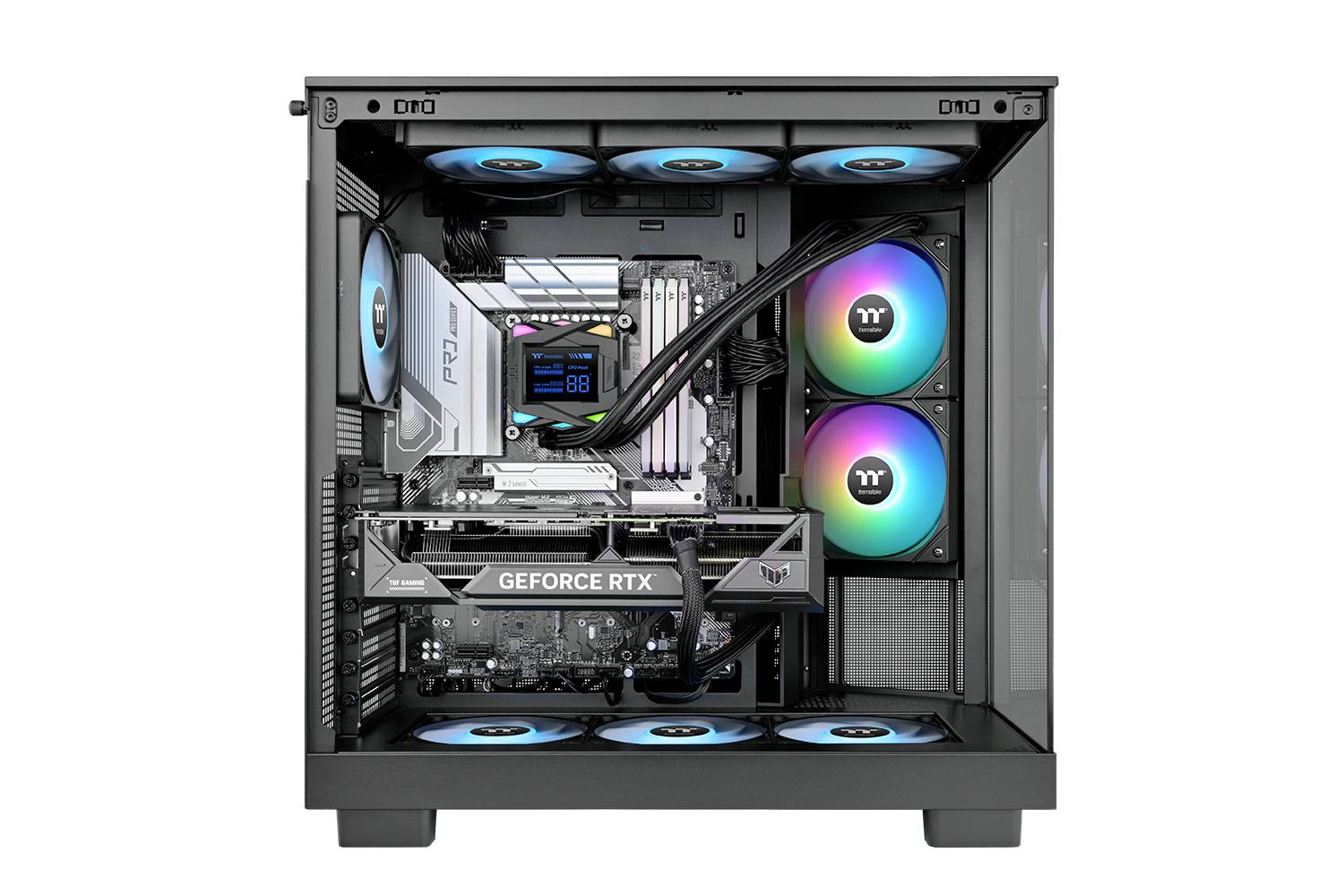 Thermaltake LA240-S ARGB Sync All-In-One Liquid Cooler System Black PC-waterkoeling-10