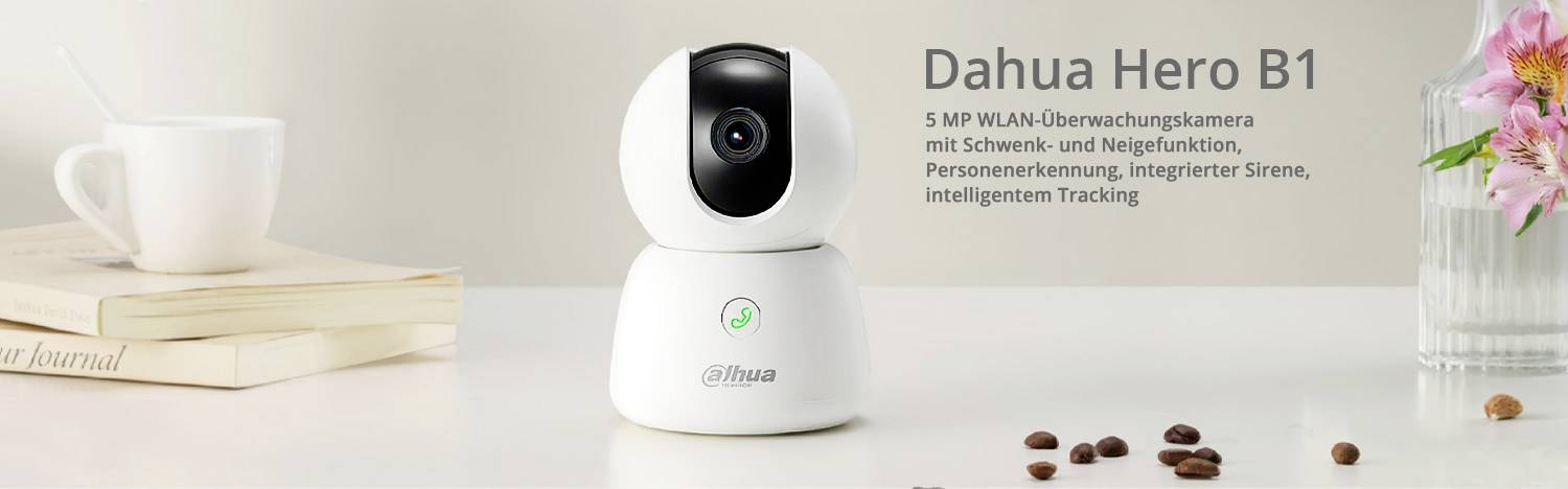 Dahua Technology Hero B1, DH-H5B DH-IPC-H5BP-0360B-EUR IP Bewakingscamera LAN, WiFi 2880 x 1620 Pixel-9
