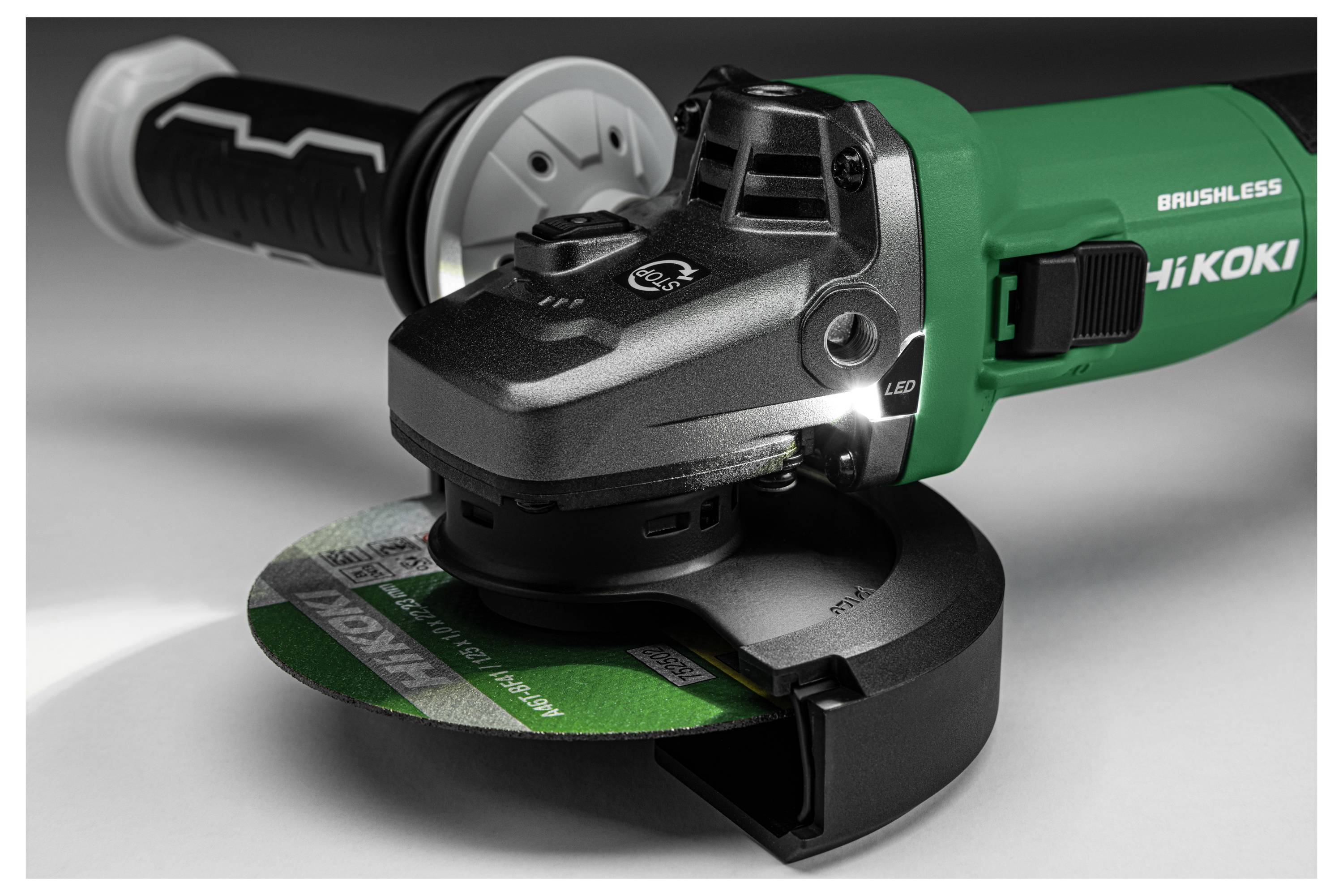 HiKOKI G3613DVEW2Z Haakse accuslijper 125 mm Zonder accu, Incl. koffer 1500 W-3