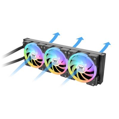 Thermaltake MAGFloe 420 Ultra All-In-One Liquid Cooler Black CPU-koellichaam met ventilator-9