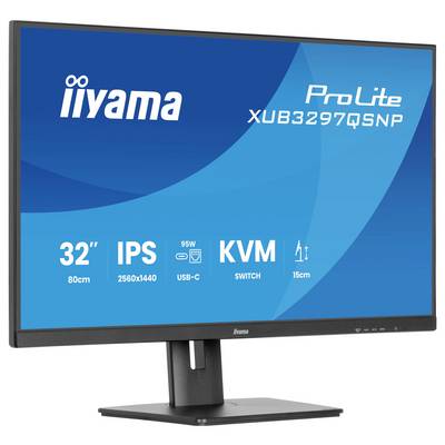 32" IPS, 2560x1440 resolutie, USB-C, KVM-switch
