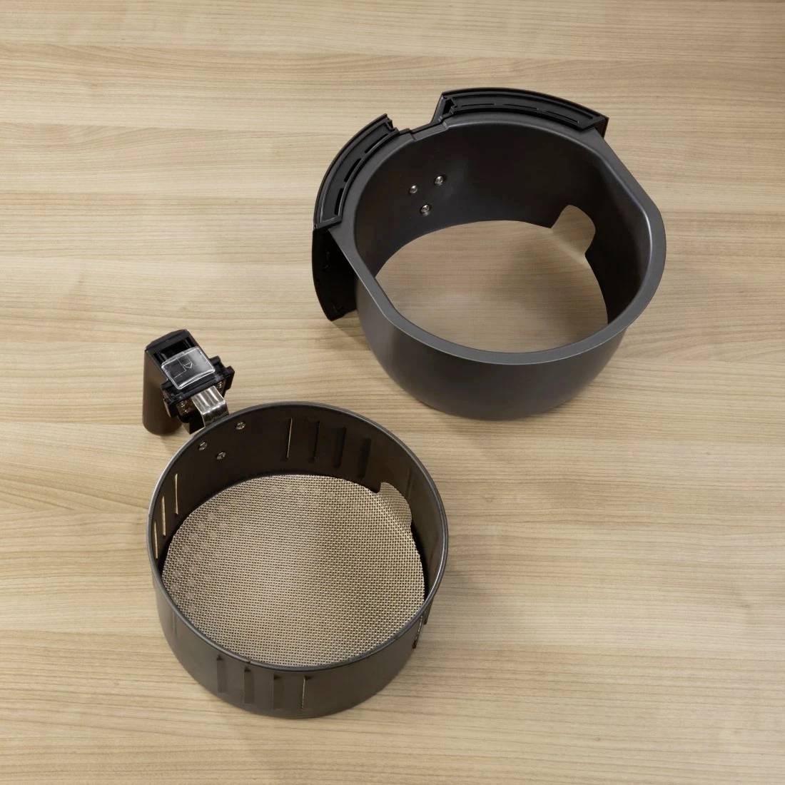 Xavax Schutzeinlage für Heißluftfritteusen, Antihaft-Matten, zuschneidbar Airfryer Beige-2