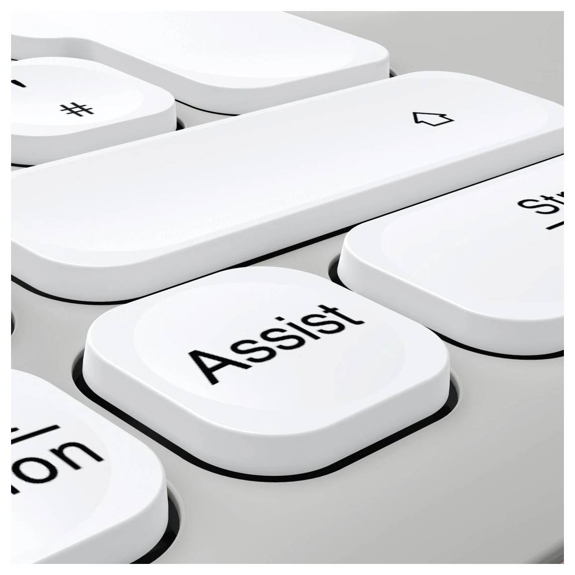 Hama Multi-Device-Tastatur-Maus-Set "WKM-550", kabellos, Funk/BT, WS, QWERTZ DE Set met toetsenbord en muis Draadloos QW-9