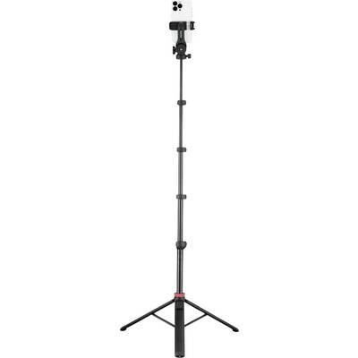 Hama Tripod 1/4 inch Werkhoogte: 49.5 - 160 cm Zwart Incl. handlus, Bluetooth, Incl. smartphonehouder-0