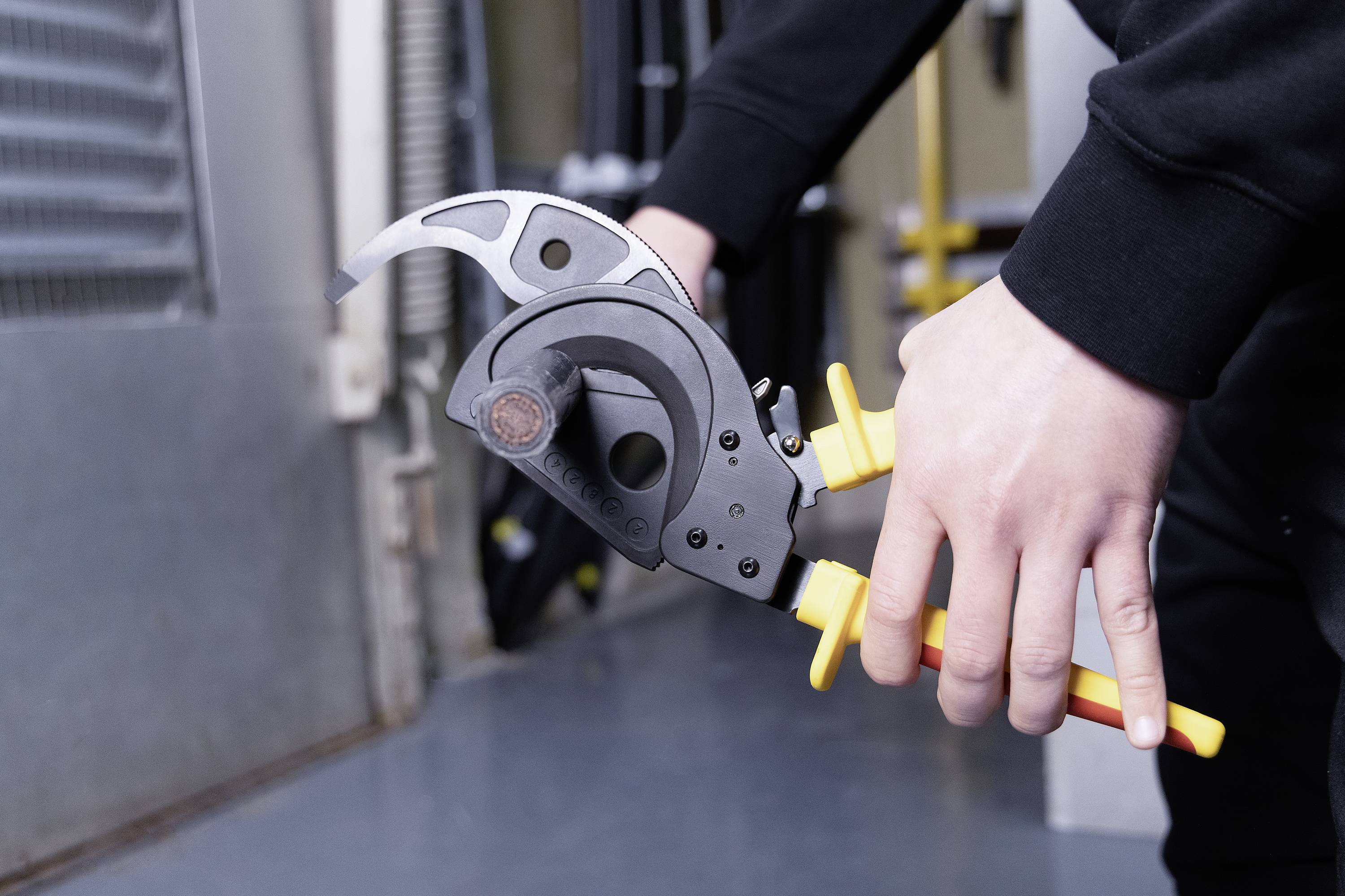 Wiha 46675 Kabelsnijder Geschikt voor (striptechniek) Aluminium- en koperkabel, een- en meerdraads 62 mm 500 mm²-13