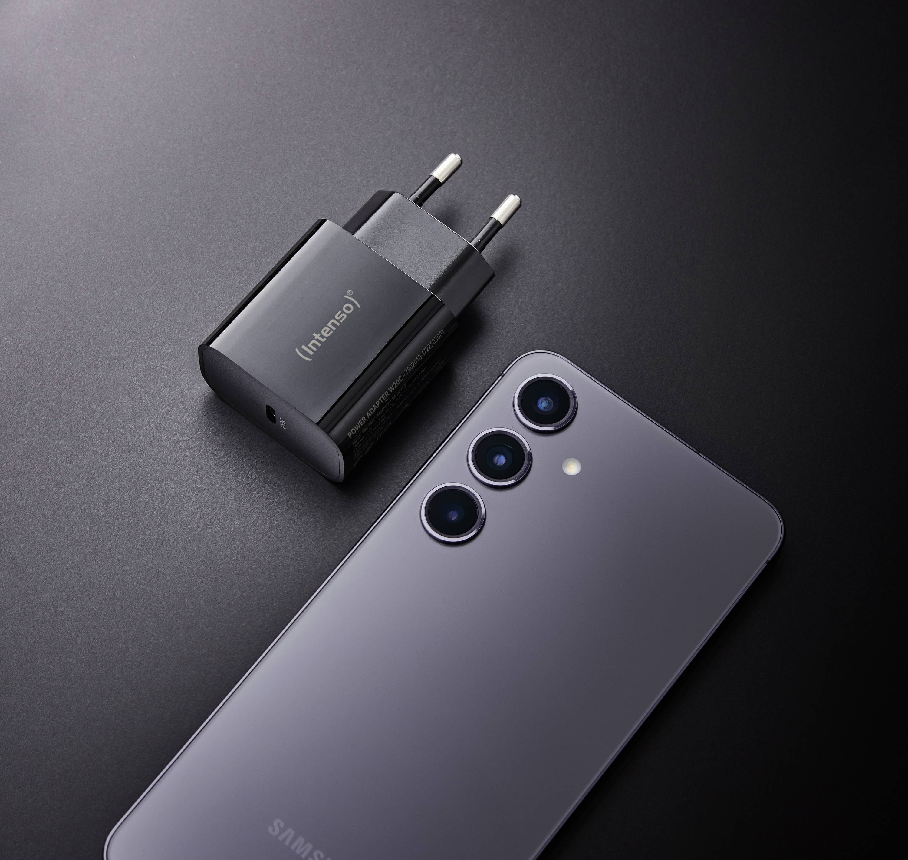 Intenso W20C black USB-C-adapter 20 W USB-C Zwart-7