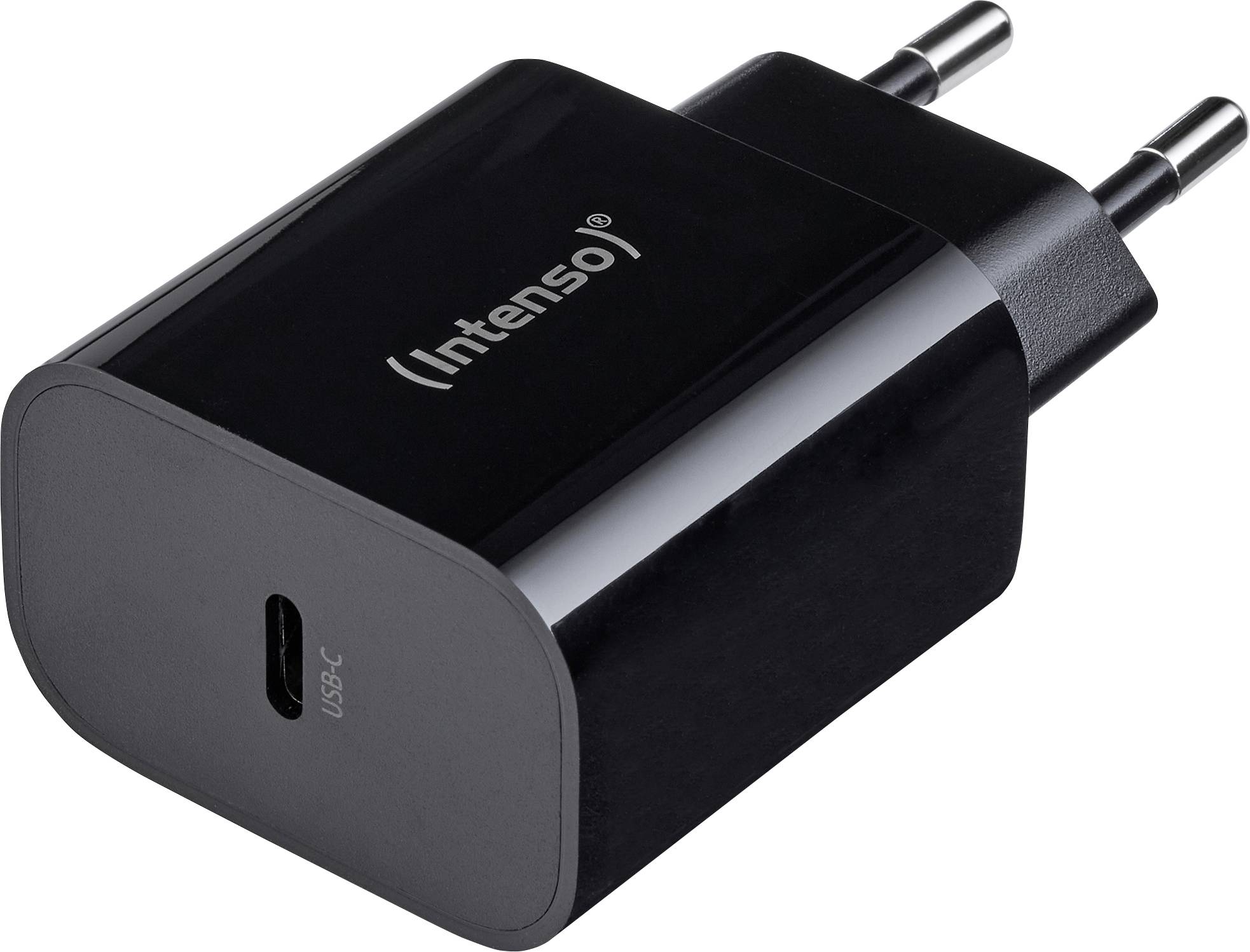 Intenso W20C black USB-C-adapter 20 W USB-C Zwart-0