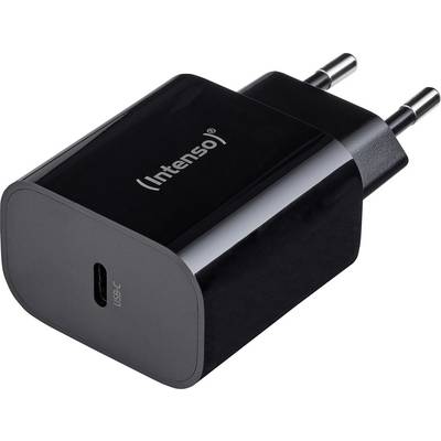 Intenso W20C black USB-C-adapter 20 W USB-C Zwart-0