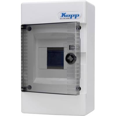 Kopp 350914040 Distributiebehuizing Aantal groepen: 8 Aantal rijen: 1 Inhoud: 1 stuk(s)-0