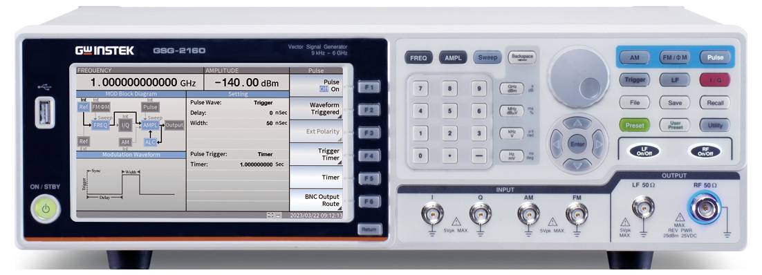GW Instek GSG-2060 (GPIB+AUX) (CE) RF-Signalgenerator Signaalgenerator 9 kHz - 6 GHz-0