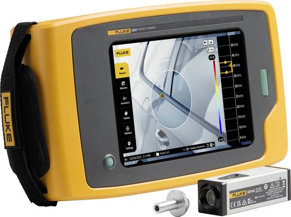 Fluke FLK-II905/SB140/FPC Geluidscamera Kleurenscherm 15.4 - 115.2 dB 2 Hz - 52 Hz USB-C, WiFi