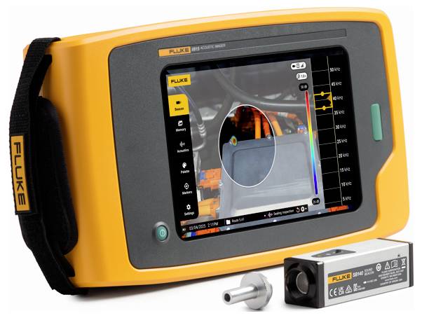 Fluke FLK-II915/SB140/FPC Geluidscamera Kleurenscherm 12.1 - 114.6 dB 2 Hz - 100 Hz USB-C, WiFi-0