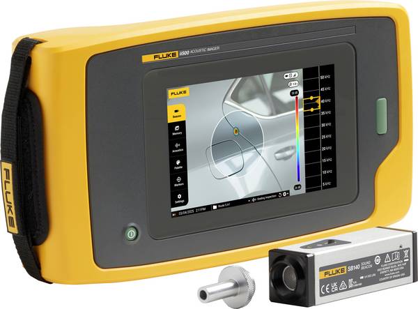 Fluke FLUKE-II500/SB140 Geluidscamera Kleurenscherm 15.4 - 115.2 dB 2 Hz - 52 Hz USB-C