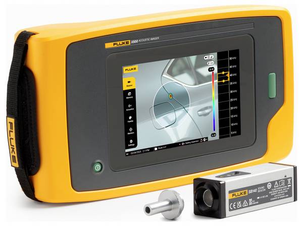 Fluke FLK-II500/SB140/FPC3 Geluidscamera Kleurenscherm 15.4 - 115.2 dB 2 Hz - 52 Hz USB-C
