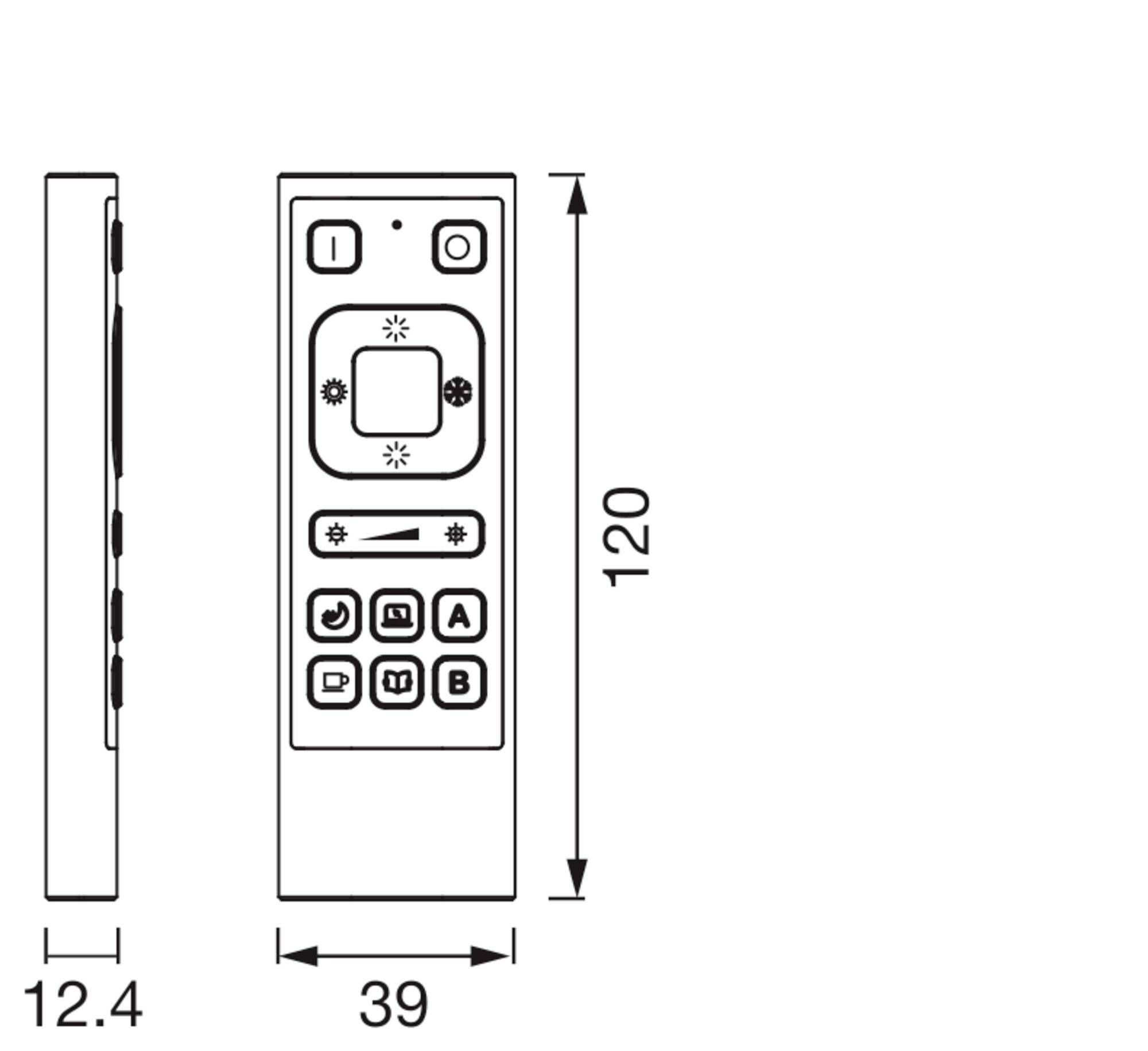 OSRAM HOMELIGHTING Smart+ Draadloze afstandsbediening-3