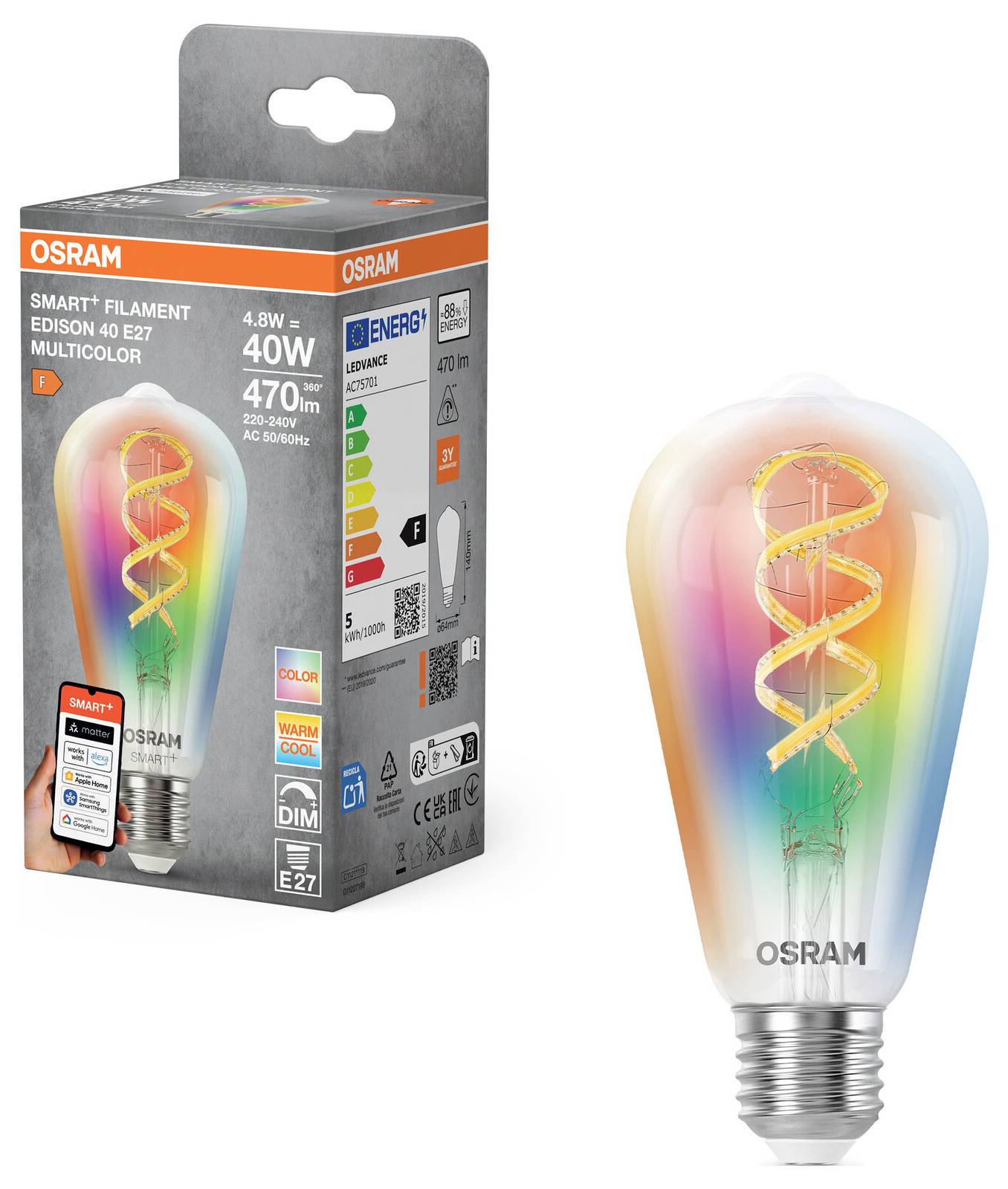 OSRAM HOMELIGHTING Smart+ Draadloze vochtigheidssensor-1