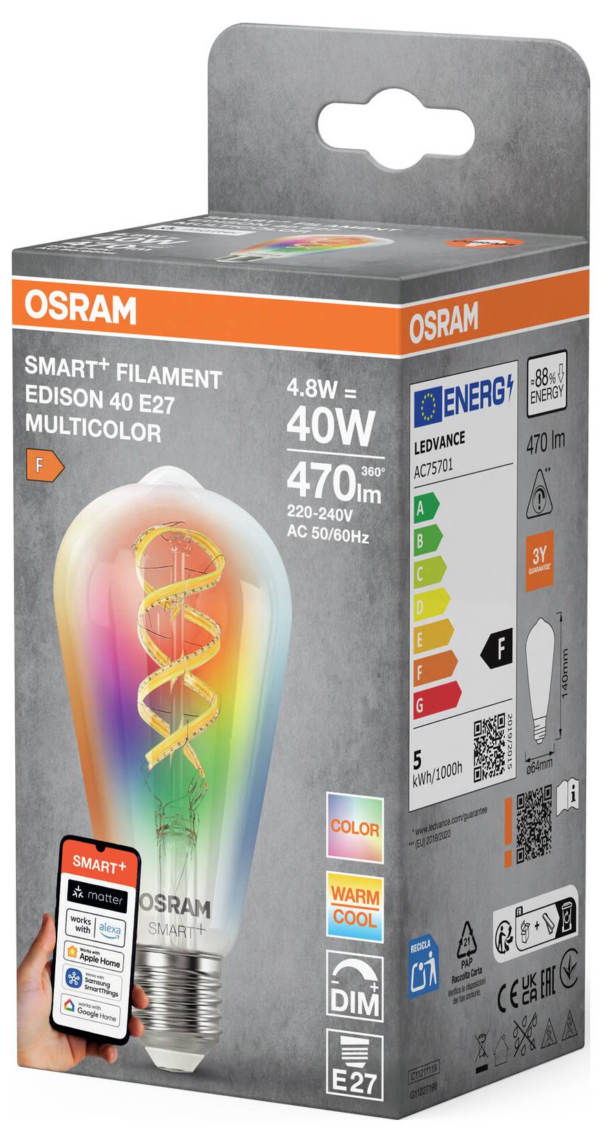 OSRAM HOMELIGHTING Smart+ Draadloze vochtigheidssensor-2