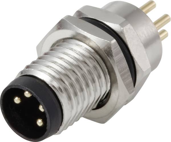 TRU COMPONENTS TC-13751924 Sensor/actuator inbouwstekker M8 x 1 Aantal polen (sensoren): 4 Stekker 1 stuk(s)