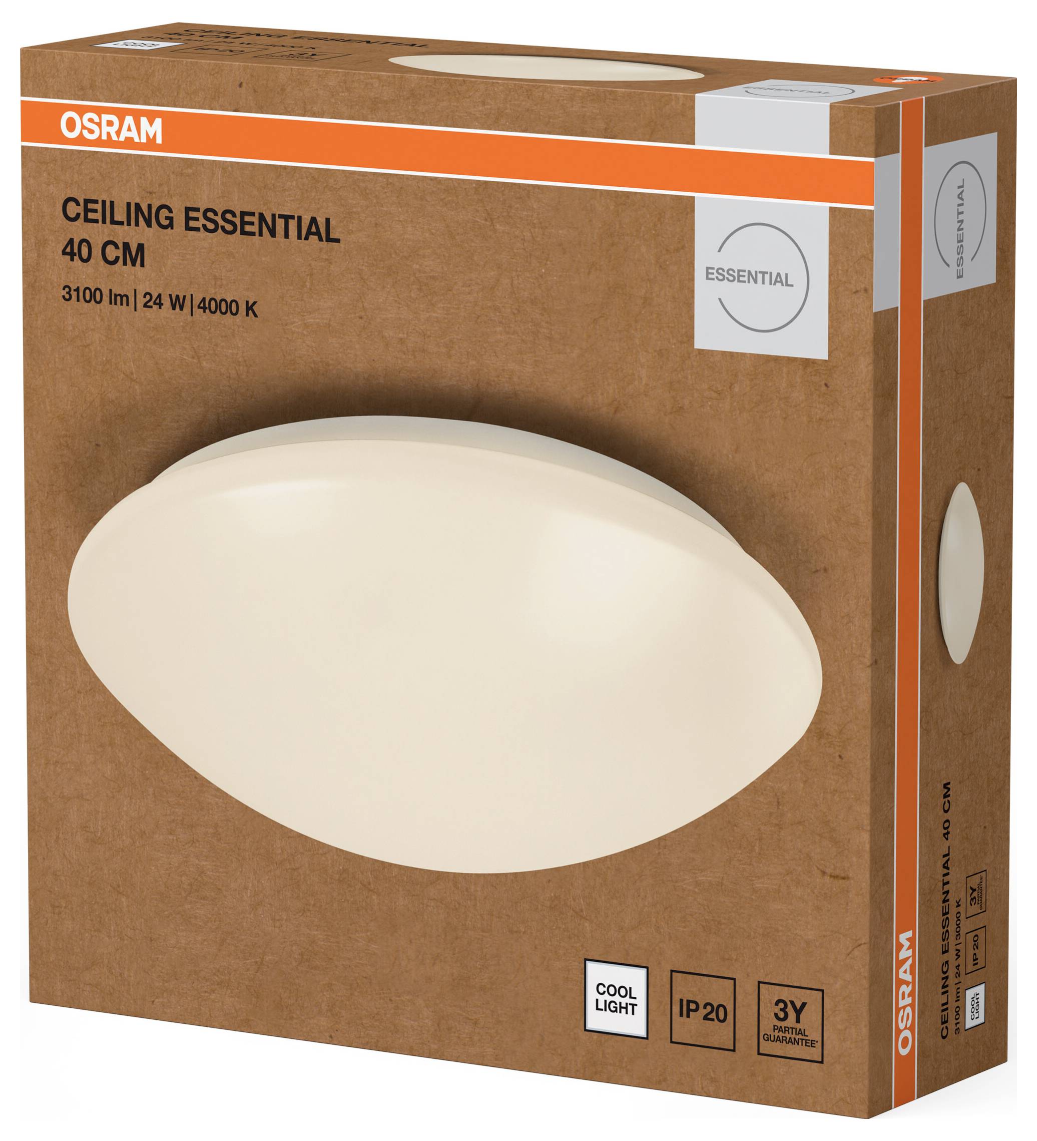 OSRAM HOMELIGHTING Ceiling Essential 400mm 24W 4000K 4099854445415 LED-buitenlamp (wand) LED 24.00 W Wit-2