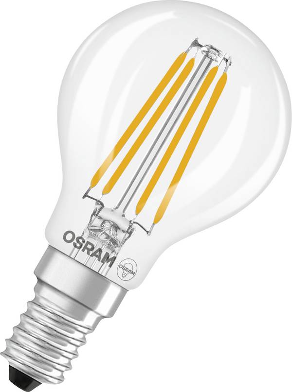 OSRAM HOMELIGHTING 4099854468339 LED-lamp Energielabel D (A - G) E14  3.4 W Koudwit (Ø x h) 45.00 mm x 45.00 mm Niet dimbaar 1 stuk(s)