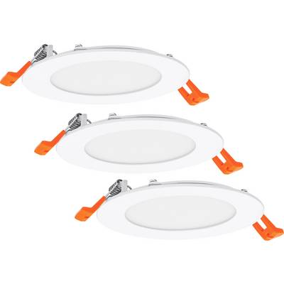 OSRAM HOMELIGHTING Downlight Slim Set 3 x 120mm 3000K 4099854445903 LED-buitenlamp (wand) LED 8.00 W Wit-0