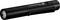 Een zwarte LED-zaklamp met gestructureerde grip en riemclip, gelabeld 'LEDLENSER P7R'.