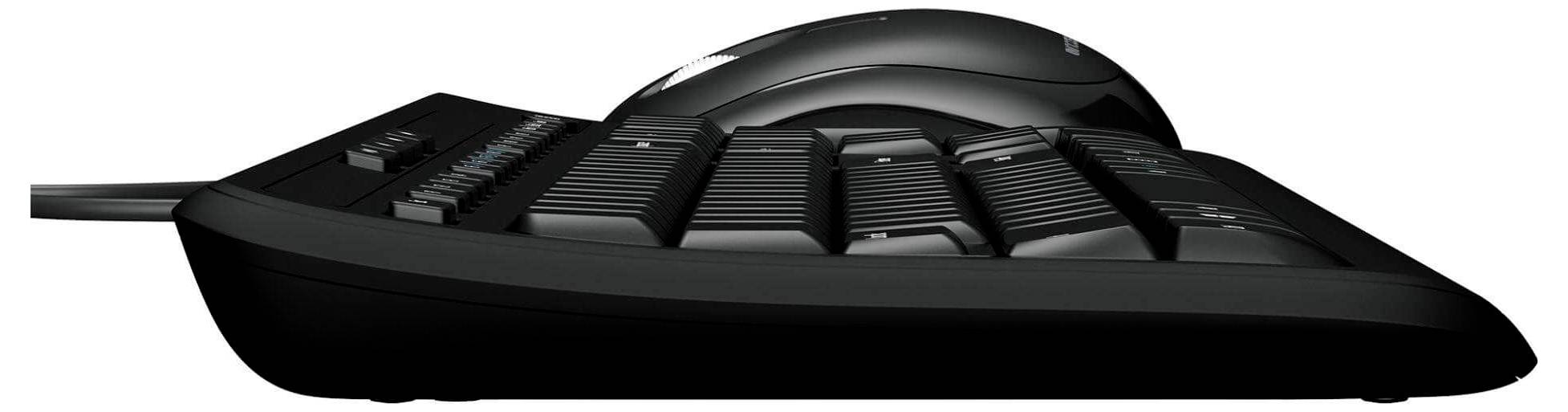 Incase Wired Desktop 600 (Tastatur & Maus) Set met toetsenbord en muis Kabelgebonden QWERTZ, Duits Zwart-3