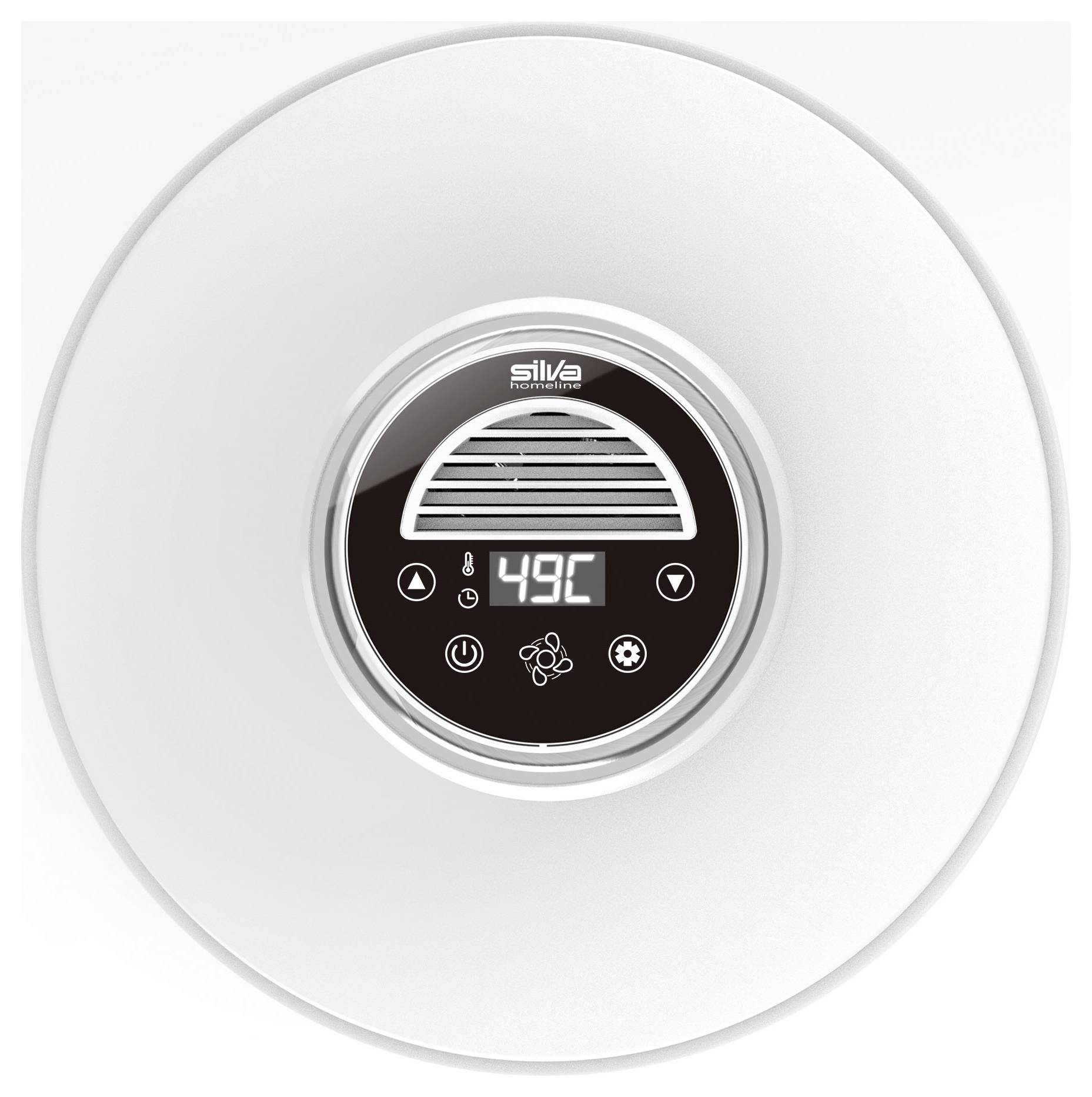 Silva Homeline DA 501 INOX 427002 Voedseldroger Wit, Inox-3